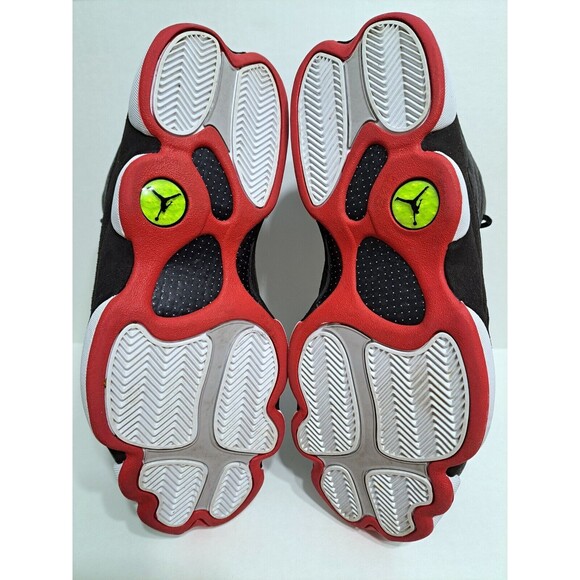 Nike Men's 12.5 Air Jordan 13 Retro Mid Playoff 414571-062 OG XIII Black Red - Picture 12 of 13